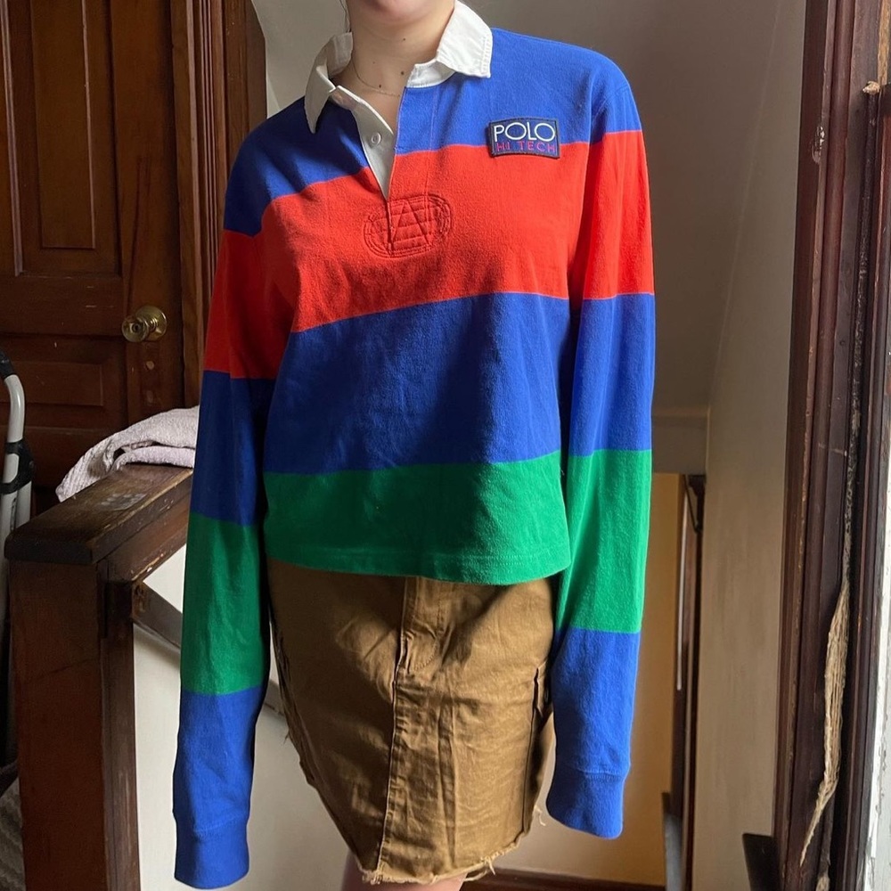 POLO high tech rare striped long sleeve